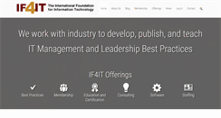 Desktop Screenshot of if4it.com